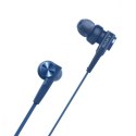 Słuchawki Sony MDR-XB55APL niebieskie douszne z mikrofonem