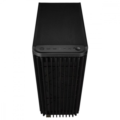 Obudowa Asus ProART PA401 Wood Metal ATX czarna elegancka