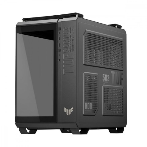 Asus TUF Gaming GT502 TG ARGB czarna obudowa Midi Tower z podświetleniem