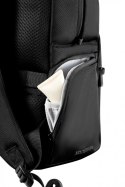 Plecak XD DESIGN Soft Daypack czarny wodoszczelny z kieszenią na laptopa 16