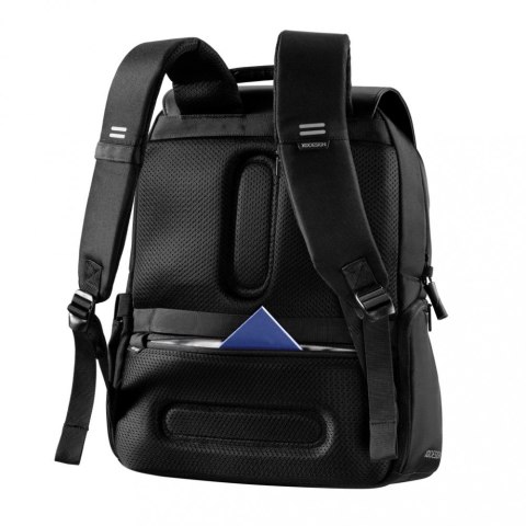 Plecak XD DESIGN Soft Daypack czarny wodoszczelny z kieszenią na laptopa 16