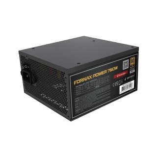 Zasilacz Gembird Fornax Power 750W 80+Gold aktywny PFC z wentylatorem 12 cm