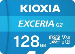 Kioxia Karta microSD 128GB Gen2 UHS-I U3 V30 z adapterem Exceria