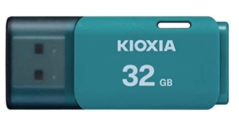 Kioxia Pendrive Hayabusa U202 32GB USB 2.0 niebieski praktyczny