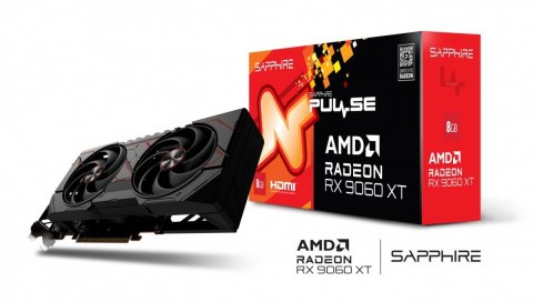 Karta graficzna Sapphire Technology Radeon RX 9060 XT PULSE 8GB GDDR6 wydajna