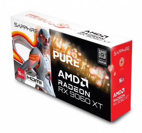 Karta graficzna Sapphire Technology Radeon RX 9060 XT PURE 16GB GDDR6