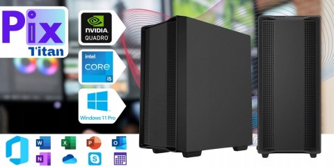 Pix Titan V4 Intel Core i5 NVIDIA GeForce RTX 3050 32GB DDR4 1000GB SSD Windows 11 Pro
