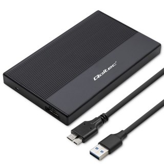 Qoltec Obudowa Kieszeń na dysk SSD HDD 2.5 SATA USB 3.0 5Gb/s