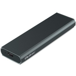 Obudowa Qoltec M.2 SSD NVMe PCIe USB3.1 10Gb/s 4TB grafitowa