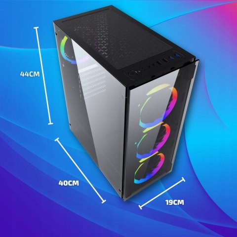 BSG Raptor V4 Intel Core i7 NVIDIA GeForce RTX 3060 16GB DDR3 2000GB SSD Windows 10 Pro