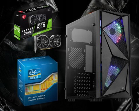 BSG Striker V1 Intel Core i7 NVIDIA GeForce RTX 3050 16GB DDR3 256GB SSD Windows 10 Pro