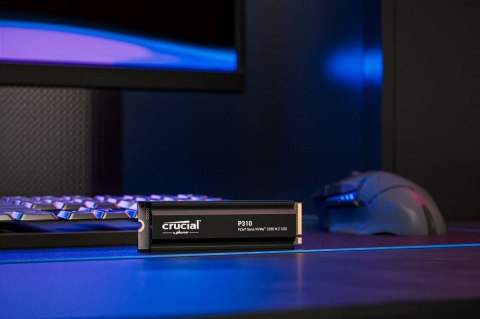 Dysk SSD Crucial P310 4TB M.2 NVMe PCIe 4.0 z radiatorem szybki