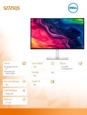 Monitor Dell S2725QS 27 LED 4K IPS z głośnikami i 120Hz