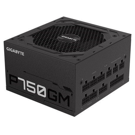 Zasilacz Gigabyte P750GM 750W Gold 120mm modularny wentylator ATX