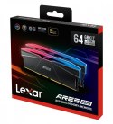 Pamięć DDR5 Lexar ARES RGB 64GB 6400MHz CL32 z radiatorem