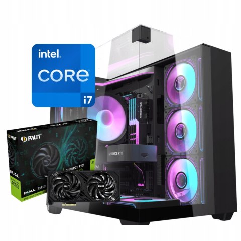 BSG Raptor V8 Intel Core i7 NVIDIA GeForce RTX 4060 16GB DDR3 256GB SSD Windows 10 Pro