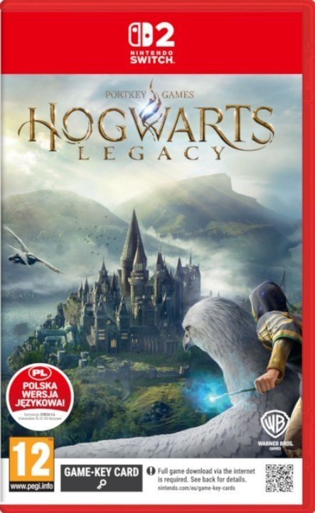 Gra Nintendo Switch 2 Hogwarts Legacy fabularna akcja z otwartym światem