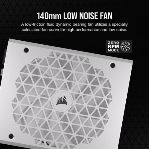 Zasilacz Corsair RM1200X SHIFT 1200W 80 PLUS GOLD ATX biały