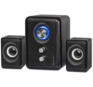 Głośniki Defender V11 2.1 USB 11W czarny z LED do PC