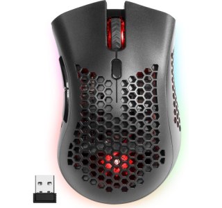Mysz gamingowa Defender Warlock GM-709L Optic RF bezprzewodowa RGB 2400 dpi