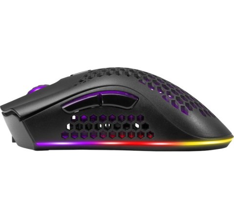 Mysz gamingowa Defender Warlock GM-709L Optic RF bezprzewodowa RGB 2400 dpi