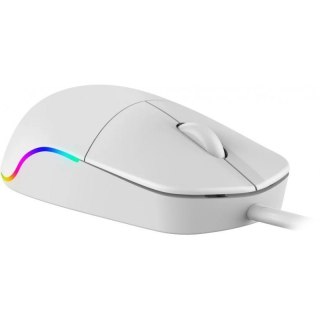 Mysz przewodowa Defender Azora MB-241 1200 DPI biała RGB