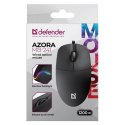 Mysz przewodowa Defender AZORA MB-241 czarna optyczna z RGB 1200 DPI