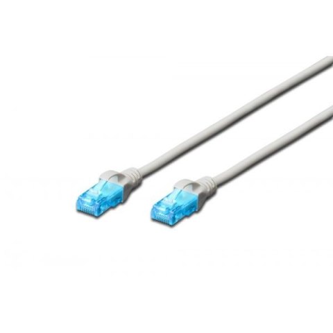 Digitus Patch cord U/UTP kat.5e 25m szary kabel sieciowy LAN