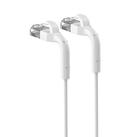 Kabel Extralink Patchcord kat.6 U/FTP 1Gbps miedź elastyczny 1m biały