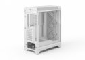 Obudowa Fractal Design Meshify 3 White TG Clear Tint wydajna ATX z RGB