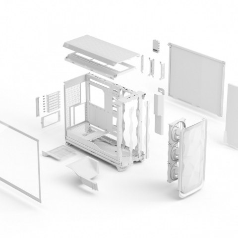 Obudowa Fractal Design Meshify 3 XL Ambience ProRGB Biała