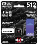 Karta pamięci GOODRAM microSD IRDM 512GB UHS-I U3 A2 z adapterem