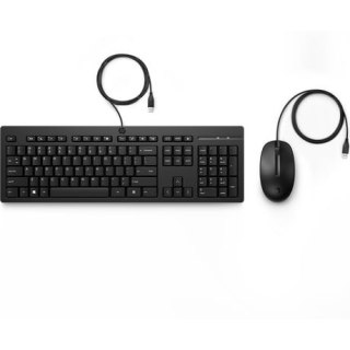 Zestaw Klawiatura i Mysz HP 225 Przewodowe Biznesowe USB