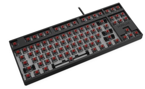 Klawiatura gamingowa Krux Atax PRO RGB Outemu Red kompaktowa mobilna TKL