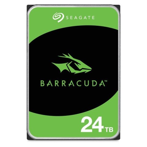 Dysk twardy Seagate BarraCuda 24TB 3.5'' HDD wewnętrzny SATA III 7200 obr/min
