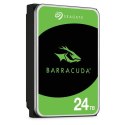 Dysk twardy Seagate BarraCuda 24TB 3.5'' HDD wewnętrzny SATA III 7200 obr/min