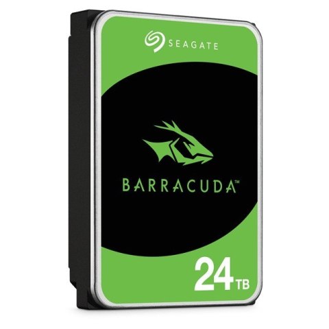 Dysk twardy Seagate BarraCuda 24TB 3.5'' HDD wewnętrzny SATA III 7200 obr/min