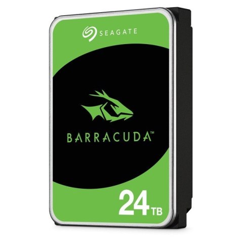 Dysk twardy Seagate BarraCuda 24TB 3.5'' HDD wewnętrzny SATA III 7200 obr/min