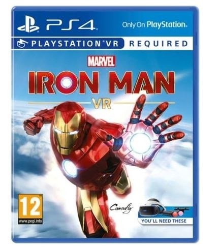 Gra PS4 Sony Marvels Iron Man VR akcji przygodowa z VR