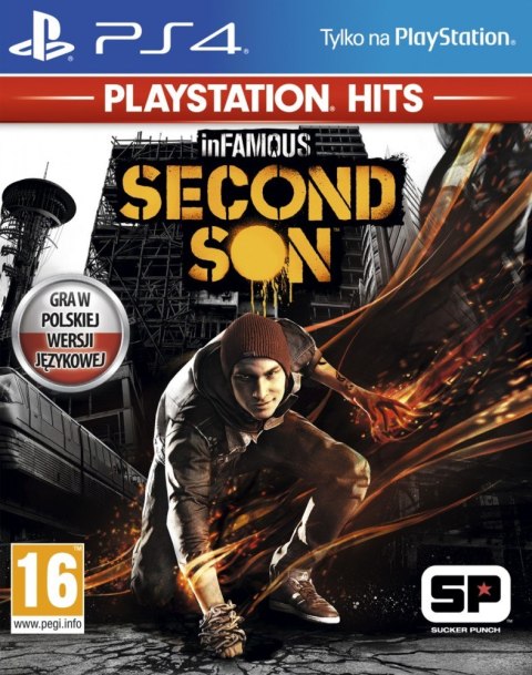 Gra PS4 Sony InFamous Second Son akcji przygodowa z Polskim lektorem