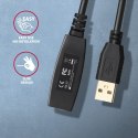 AXAGON ADR-207 aktywny kabel USB 2.0 A-M do A-F przedłużacz 7.5m