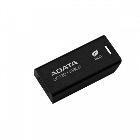 Adata Pendrive UC320 128GB USB3.2-A Gen1 czarny ekologiczny szybki