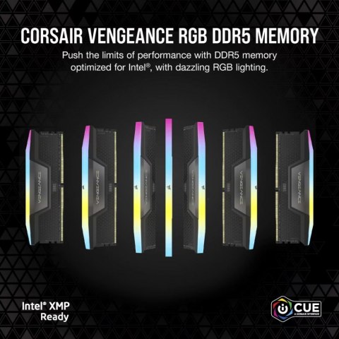 Pamięć Corsair Vengeance RGB 48GB DDR5 6400MHz CL36 2x24GB