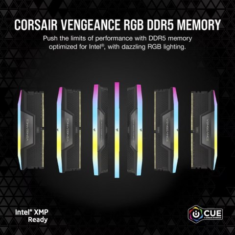 Pamięć Corsair DDR5 Vengeance RGB 96GB 6400 MHz CL32 szybka