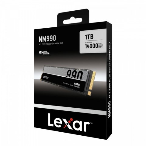 Dysk SSD Lexar NM990 1TB Gen5 14000 MB/s szybki wewnętrzny M.2
