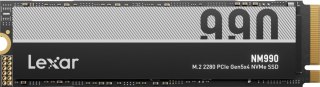 Dysk SSD Lexar NM990 4TB Gen5 14000MBs szybki wewnętrzny