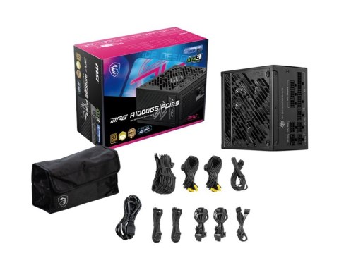Zasilacz MSI MPG A1000GS 1000W 80 PLUS Gold PCI-E5 dla RTX 50