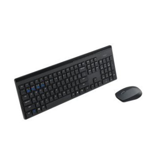 RAPOO Zestaw bezprzewodowy multi mode 8110M czarny ergonomiczny zestaw