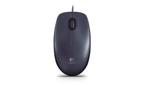 Mysz Logitech M90 przewodowa czarna z optycznym śledzeniem 1000 dpi