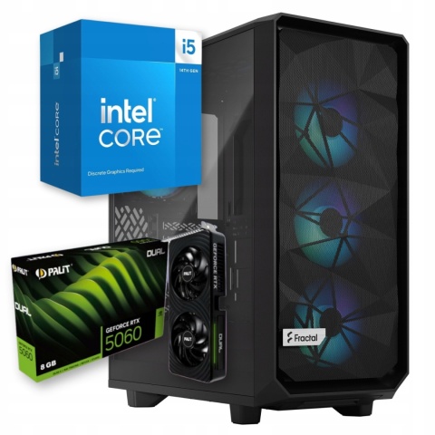 BSG Raptor V21 Intel Core i5 NVIDIA RTX 5060 32GB DDR5 1000GB SSD Windows 11 Pro